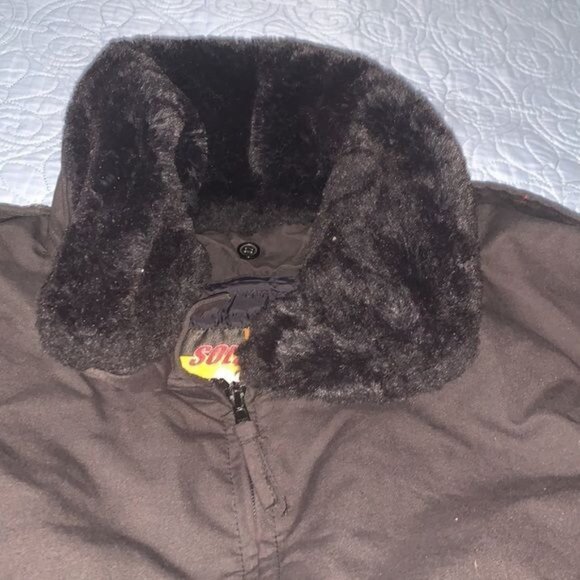 Solar-1 Thinsulate Insulated Black Jacket 2X - Picture 3 of 15